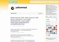 ym-twitter Twitter-Kanal von yellowmed